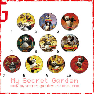 Kung Fu Panda - Pinback Button Badge Set 1a or 1b ( or Hair Ties / 4.4 cm Badge / Magnet / Keychain Set )